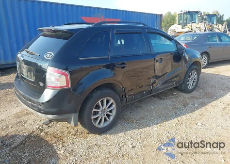 2007 Ford Edge Sel из США, поврежденный, VIN 2FMDK48C27BA66507